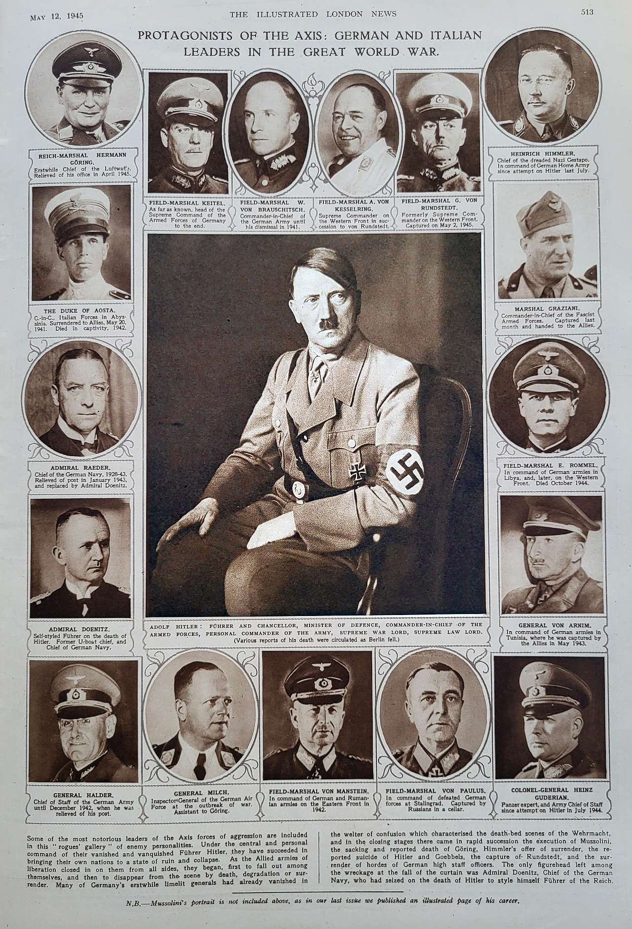 german and italian leaders